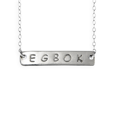 EGBOK Tag Necklace